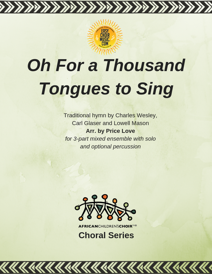 Oh For A Thousand Tongues To Sing