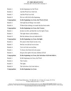 Drama for Worship: Year B