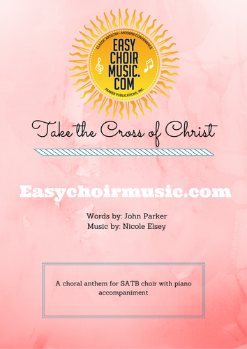Take the Cross of Christ (SATB)